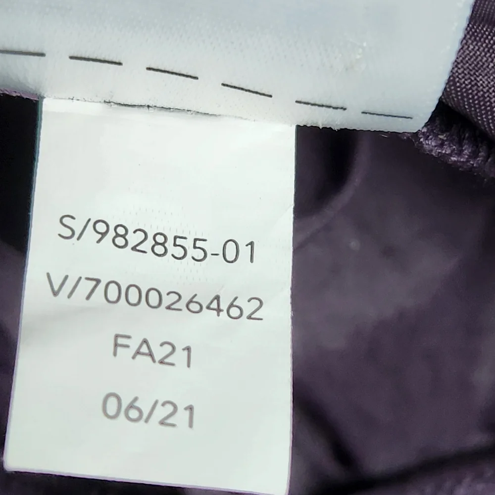 Athleta Grace Half Zip Top Jacket Deep Crocus Violet Nylon Wind Women's Size 3X - Picture 13 of 15